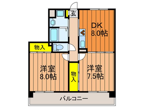 EsｐeｒoⅡの物件間取画像